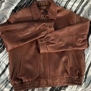 Tanner Ave Lamb Skin Leather Jacket